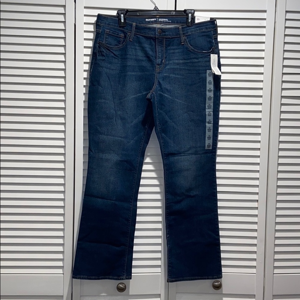 Old Navy Original Boot Cut Jeans 14 SHORT